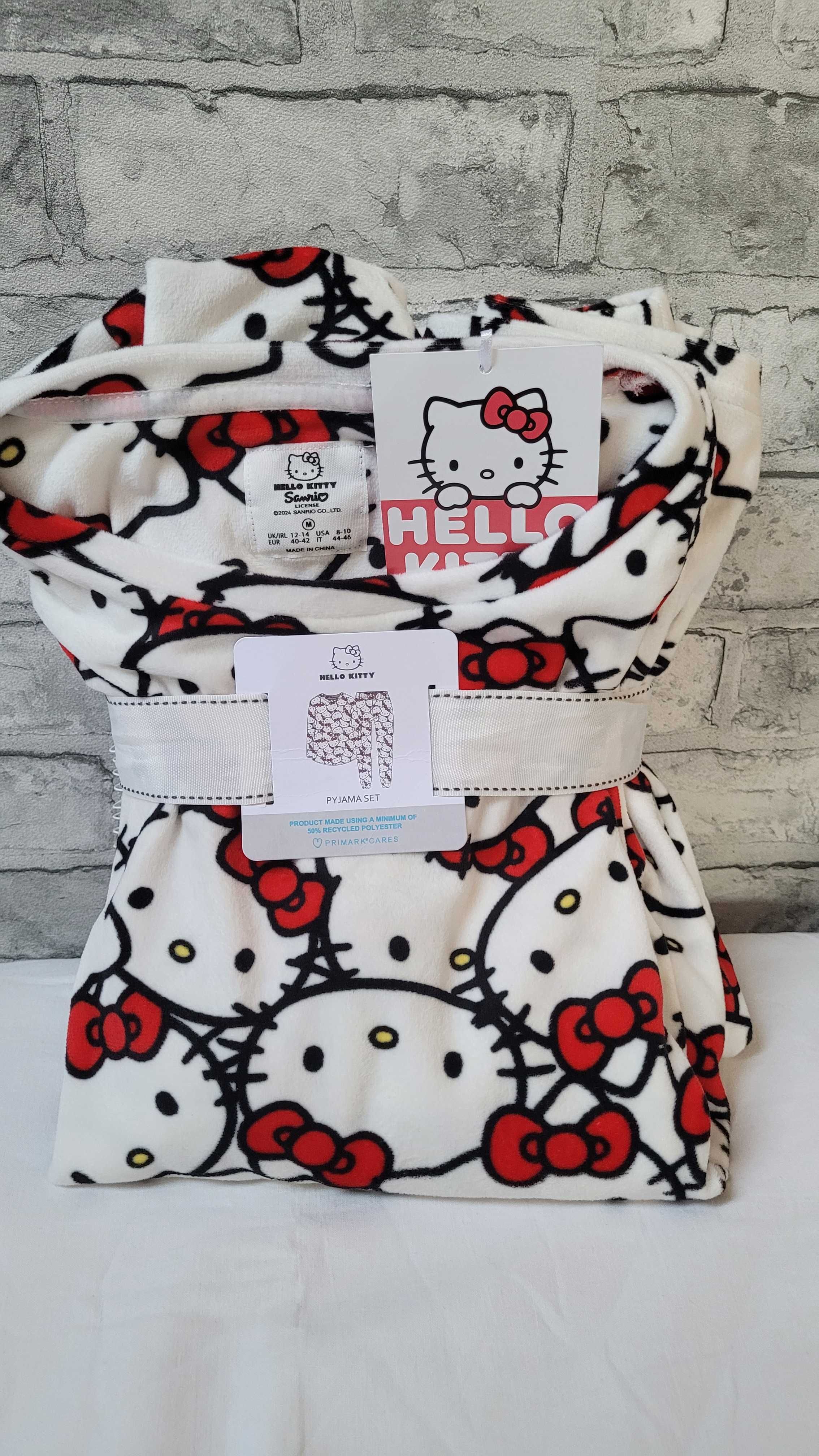 Piżama welurowa Hello Kitty PRIMARK