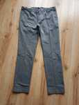 56 XL Hugo BOSS Rice Chinosy slim fit z dodatkiem streczu szare męskie