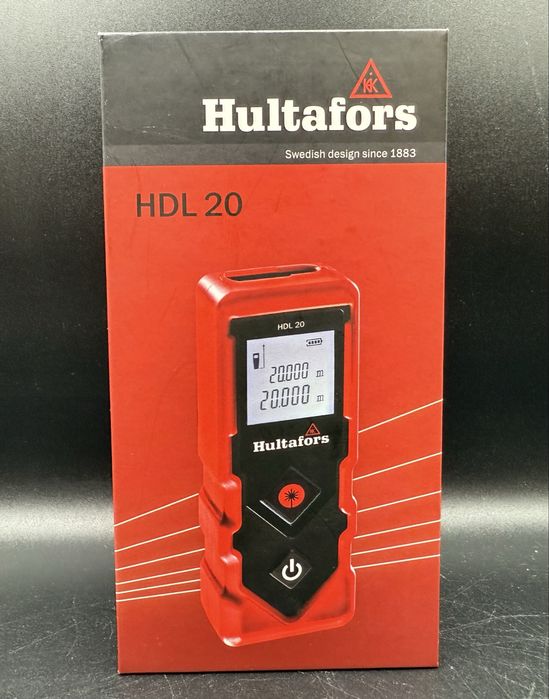 Nowy, Nieużywany. Dalmierz Laserowy Hultafors HDL 20. Lombard Łódź.