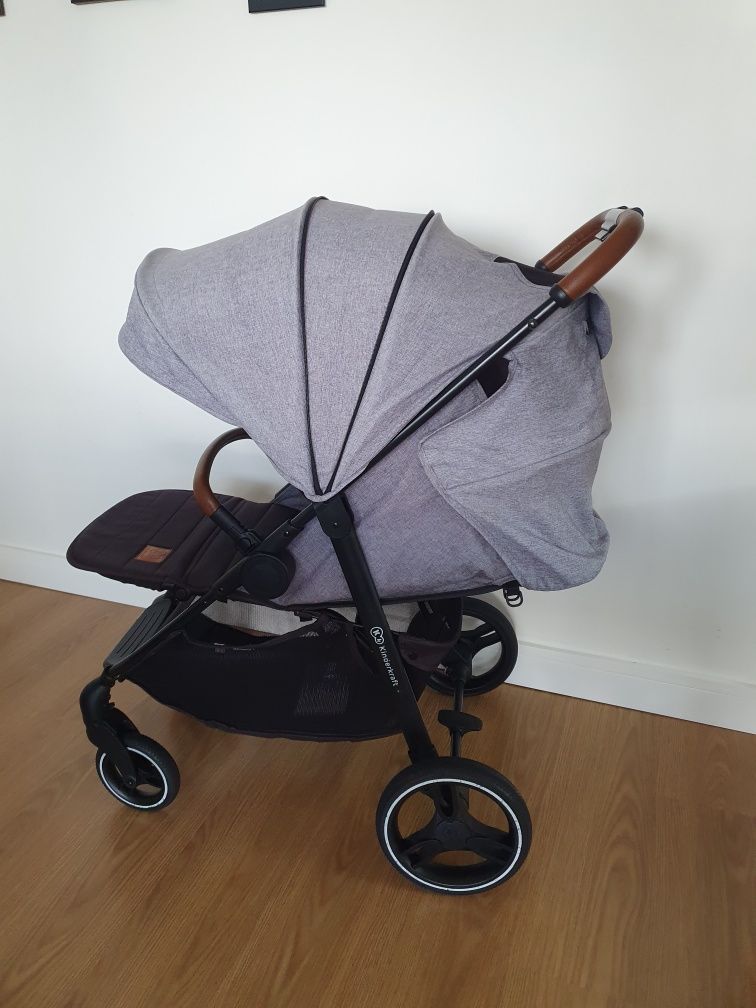 Wózek Spacerowy kinderkraft Grande LX Grey stan bdb