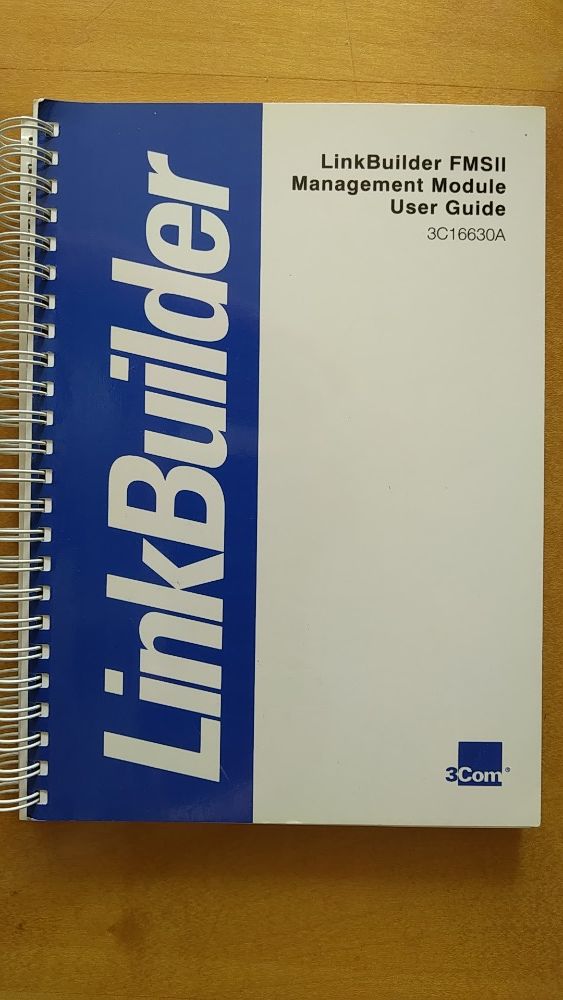 Instrukcja LinkBuilder FMSII Management Module User Guide 3C16630A