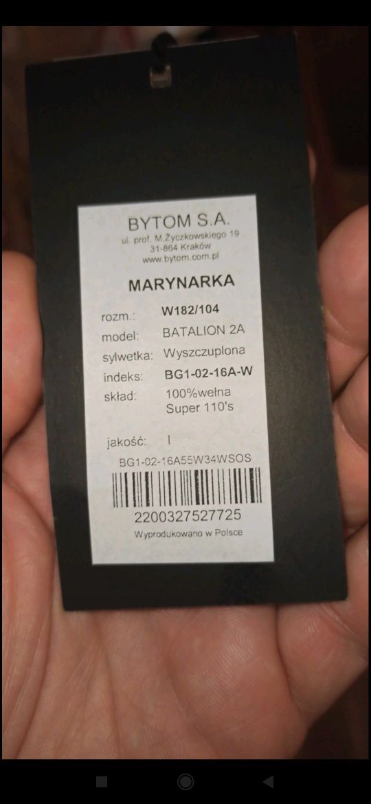 Garnitur ślubny marki Bytom