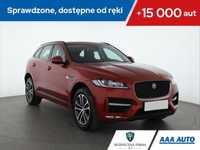 Jaguar F-Pace 25d AWD R-Sport , Salon Polska, Serwis ASO, 237 KM, Automat, Skóra,