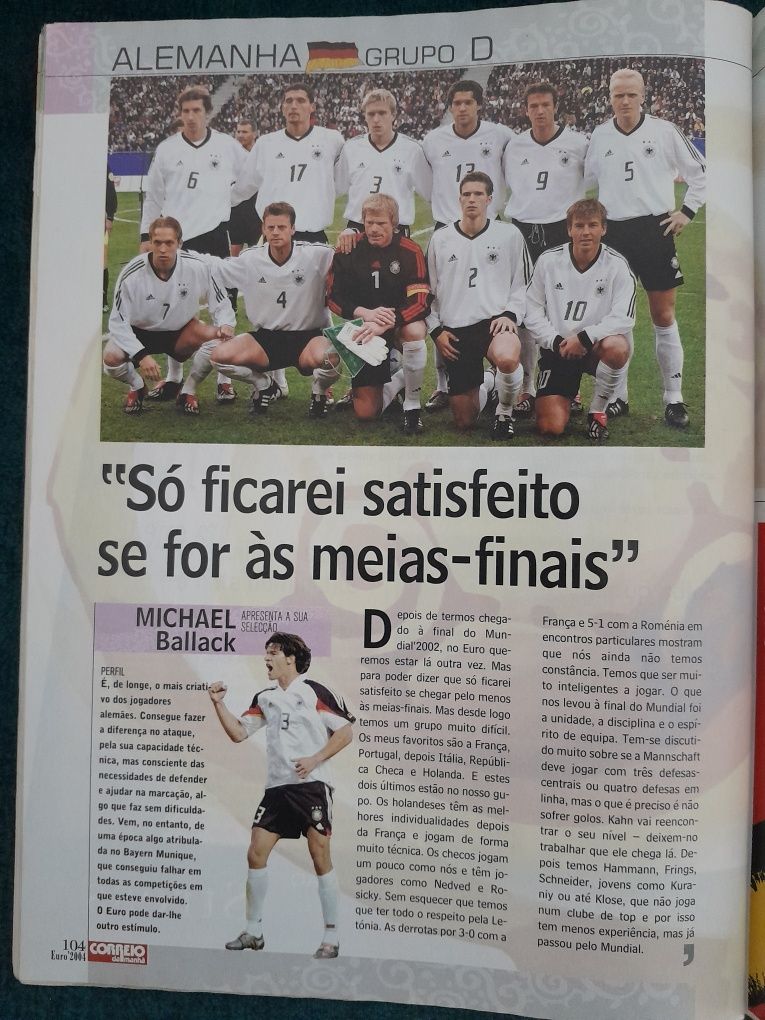 Revista CM Euro 2004