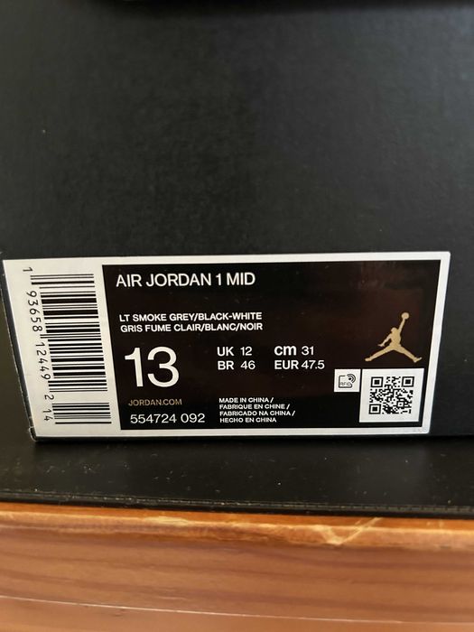 Air Jordan 1 Mid (US13/47,5EU)