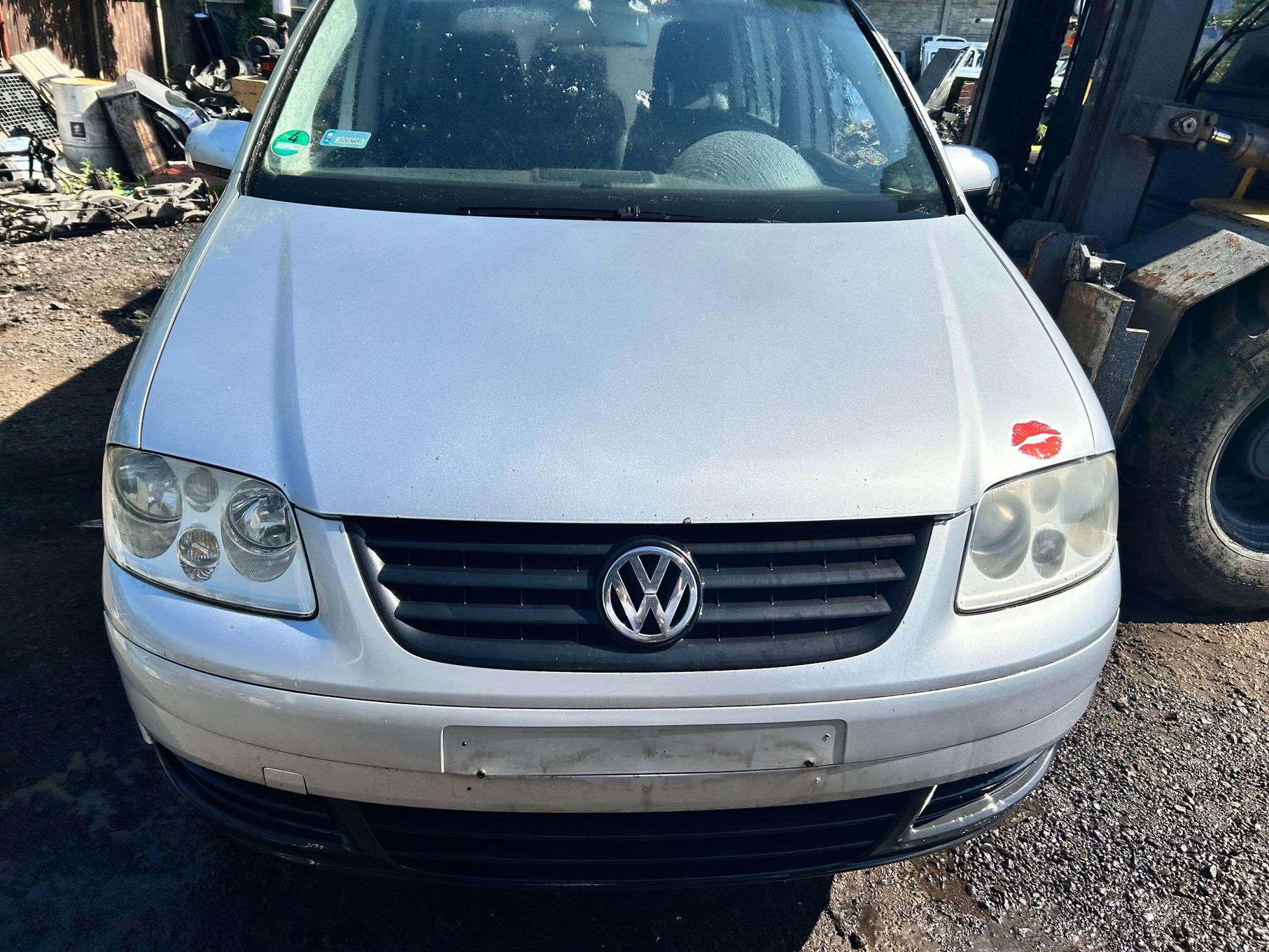 Volkswagen Touran kolor LA7W przod kpl