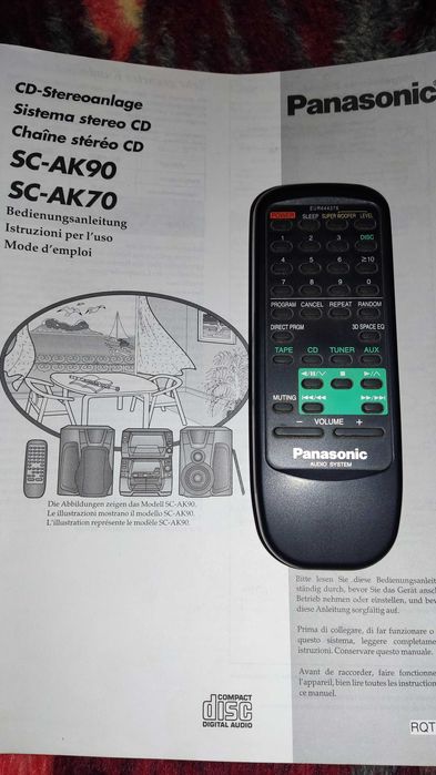 Муз. центр Panasonic SA-AK 90. 50+1 cd!