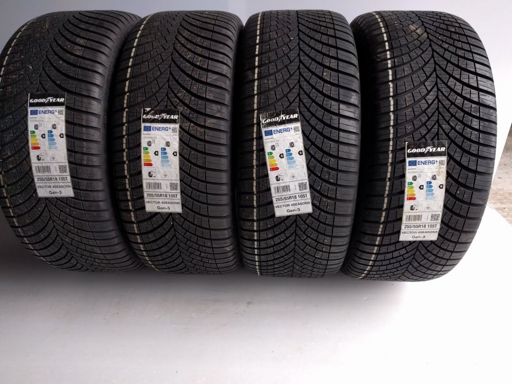 255/55R18 105T Goodyear Vector 4Seasons GEN-3 NOWE Całoroczne