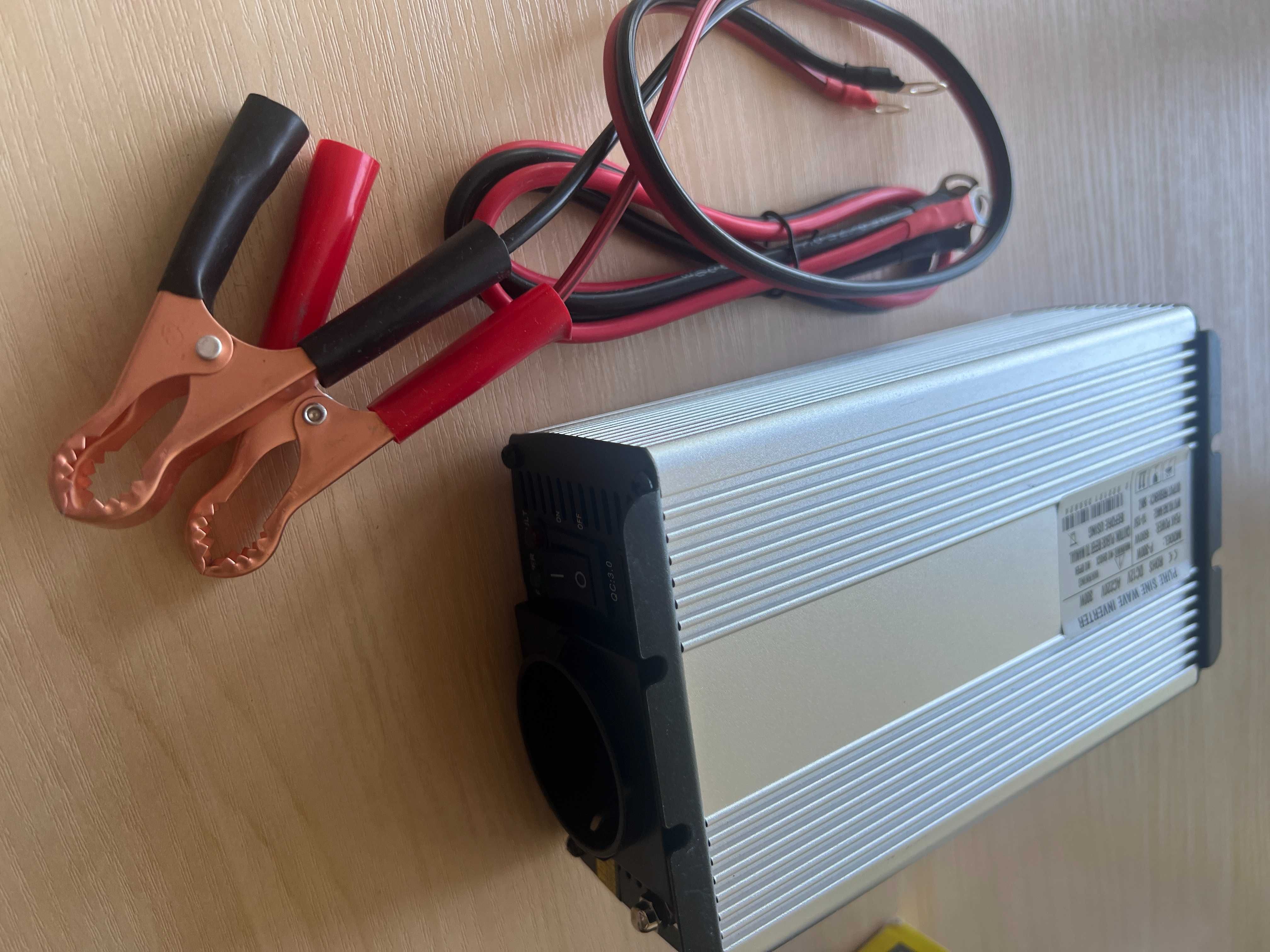 Інвертор-перетворювач з чистою синусоїдою JYINS P-300/600W 12V new