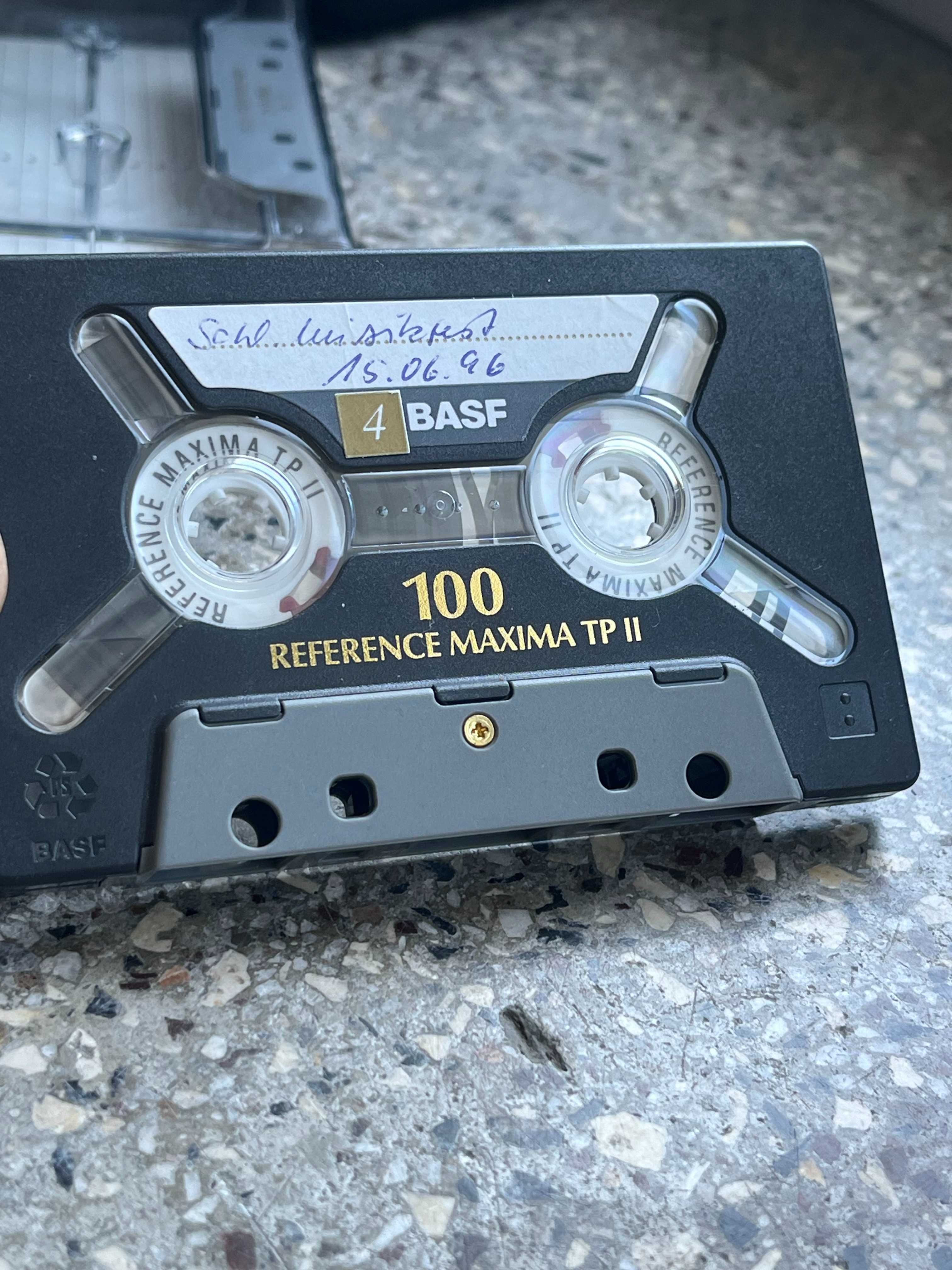 Kaseta magnetofonowa BASF Reference Maxima TP II 100