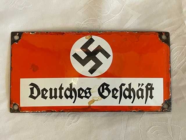 tablica z okresu III Rzeszy – Deutsche Wirtschaft