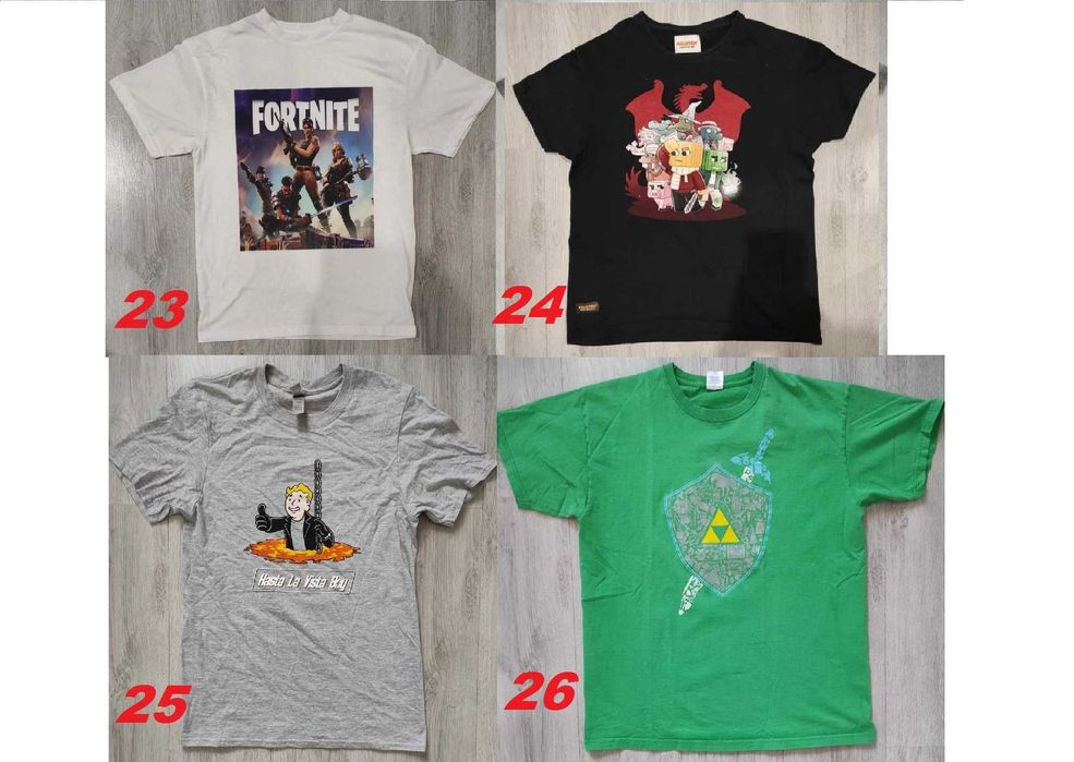 Футболка мерч по іграм Супер Маріо Шрьодінгер Пакман Зельда