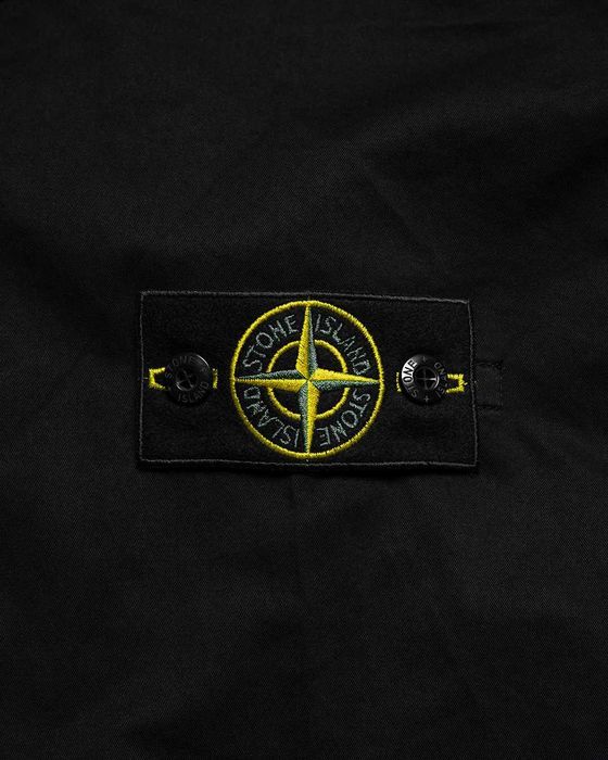 Куртка STONE ISLAND 23FW Brushed Cotton Anorak Black SI0245-BK