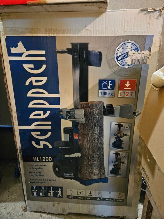 Гідравлічний дровокол Шепах Scheppach HL 1200