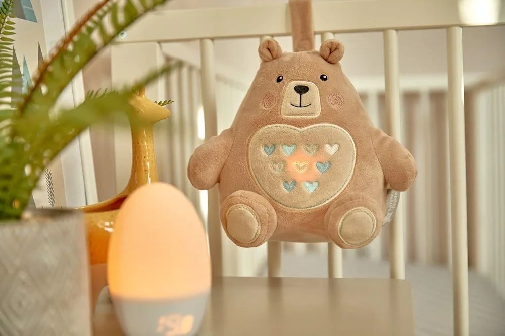 Tommee Tippee Bennie Miś lampka i pozytywka z czujnikiem płaczu USB