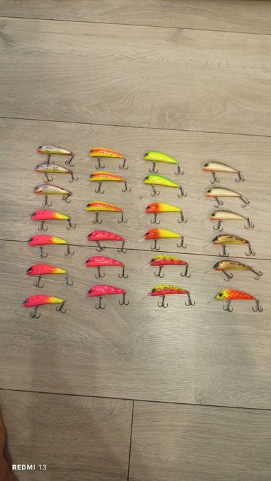 Woblery trociowe Salmon 65 cm rękodzieło