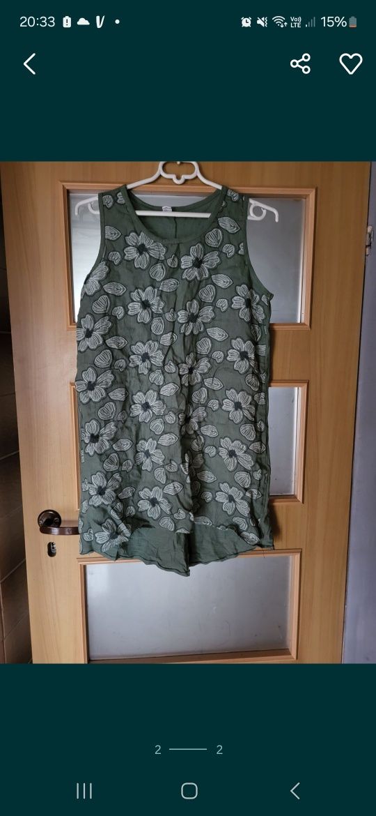Leginsy next 116 plus bluzka