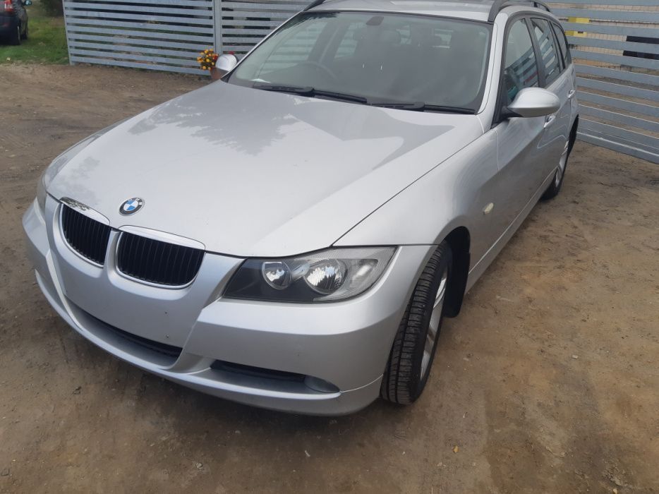 Na części BMW E90 Titansilber Silnik Skrzynia Maska Zderzak Drzwi Klapa Szyba