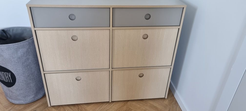 Komoda Jysk Annisse szuflady szuflada ikea