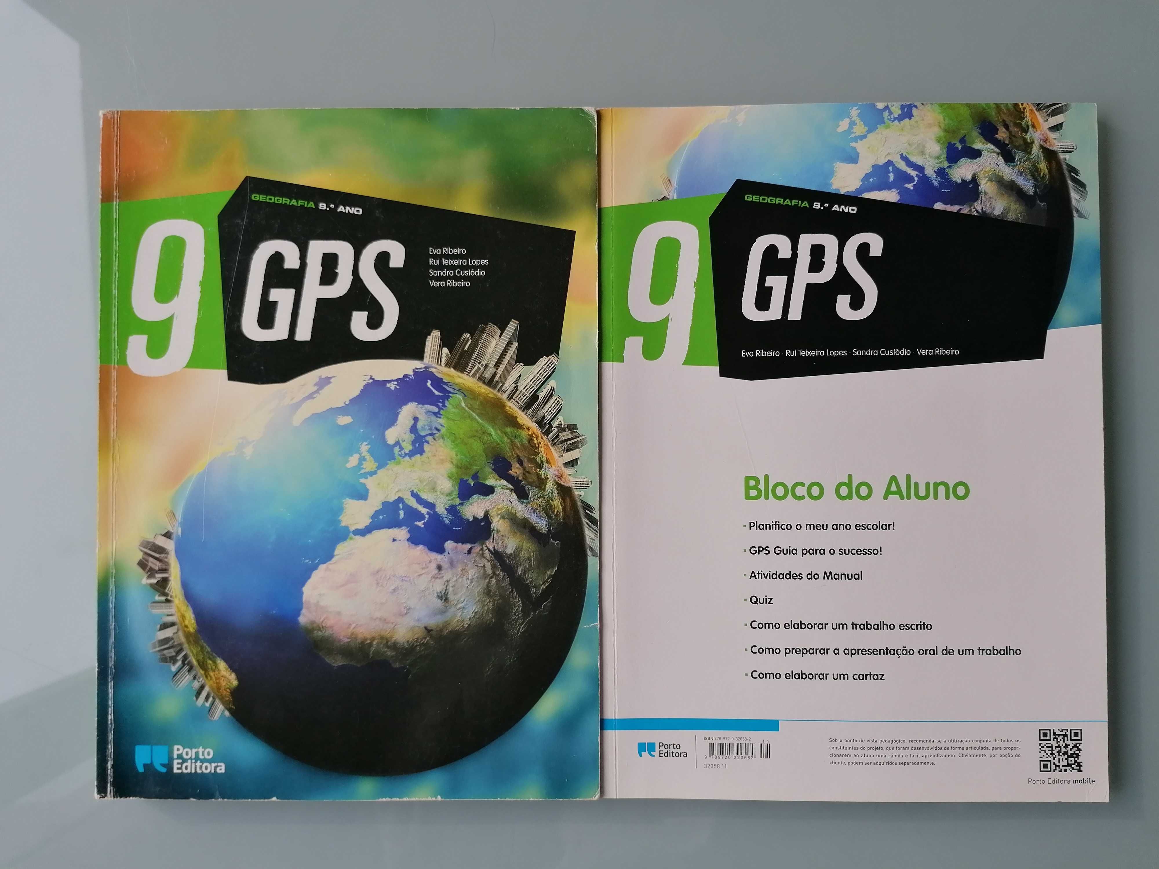 9 GPS - Geografia 9 ºAno - Manual e C.A./Bloco do Aluno