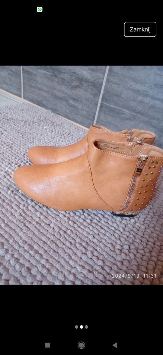 Botki Nowe  r 37