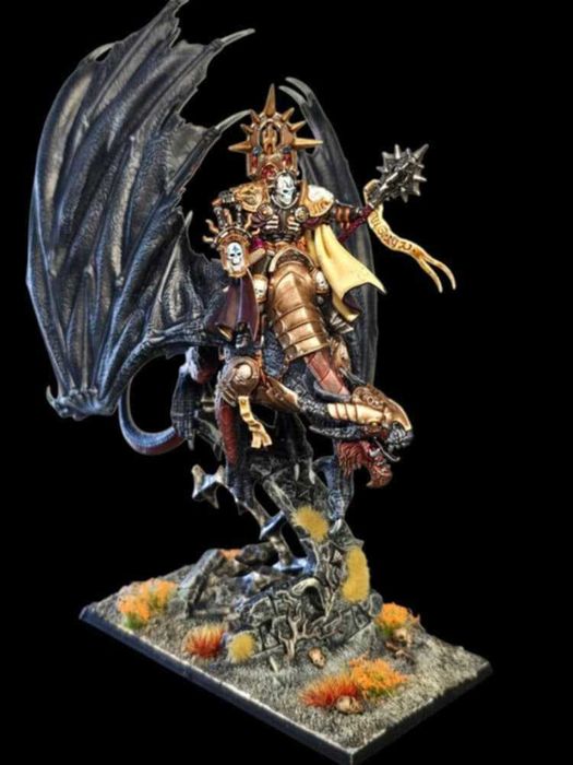 Malowanie figurek do gier bitewnych i planszowych Warhammer AoS 3d