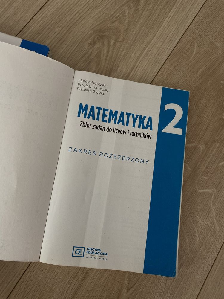 matemetyka 2 (zakres rozszerzony) - zbiór zadań do liceów i techników