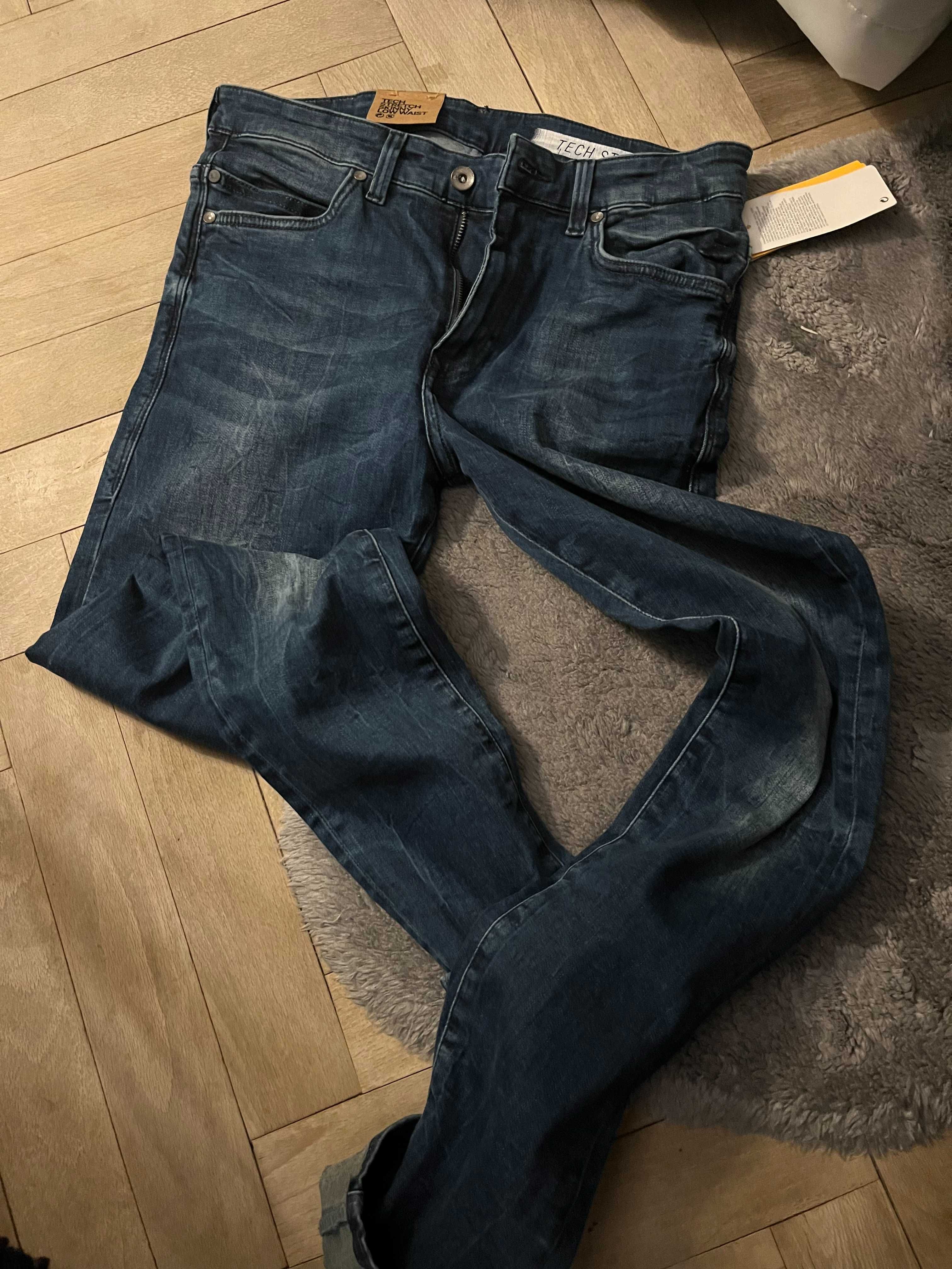 H&M Skinny jeansy TECH STRETCH męskie