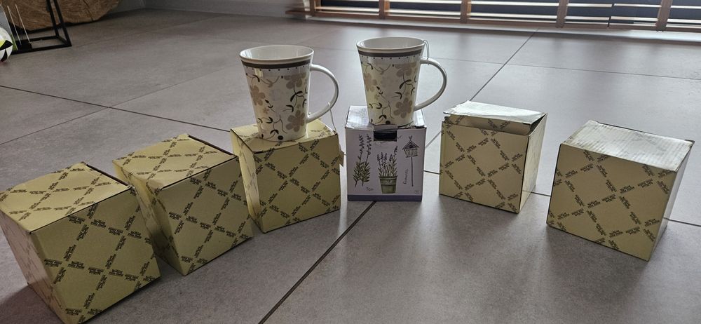 Komplet 6 kubków kubki