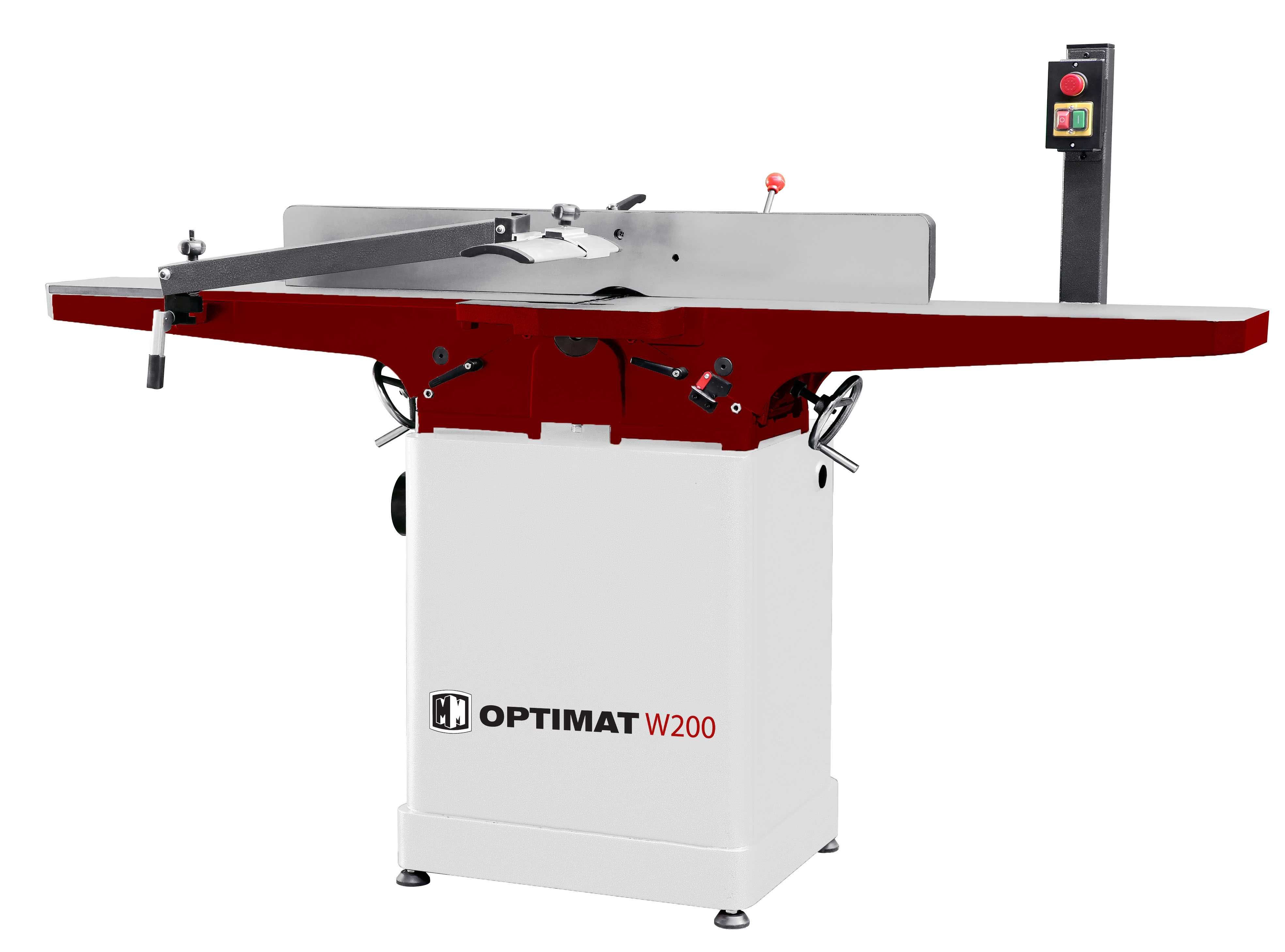 Strugarko wyrówniarka OPTIMAT 200mm wał nożowy 2,2kW 230V/400V