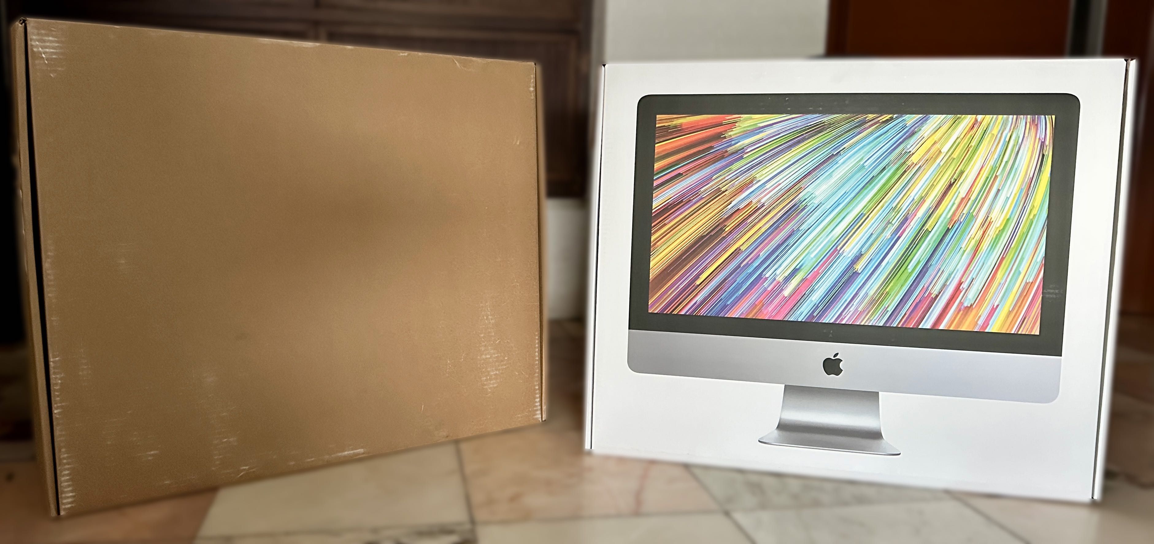 Apple iMac 4K 21,5 polegadas (com teclado apple, rato apple e hub)
