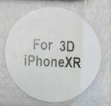 Стекло (Усиленное) 3D iPhone XR с рамкой.