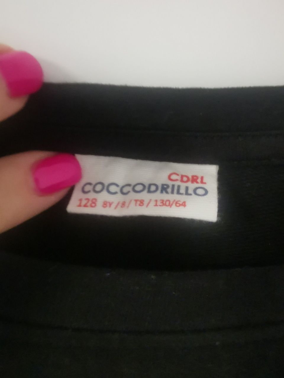 Coccodrillo sukienka dresowa dla dziewczynki rozmiar 128
