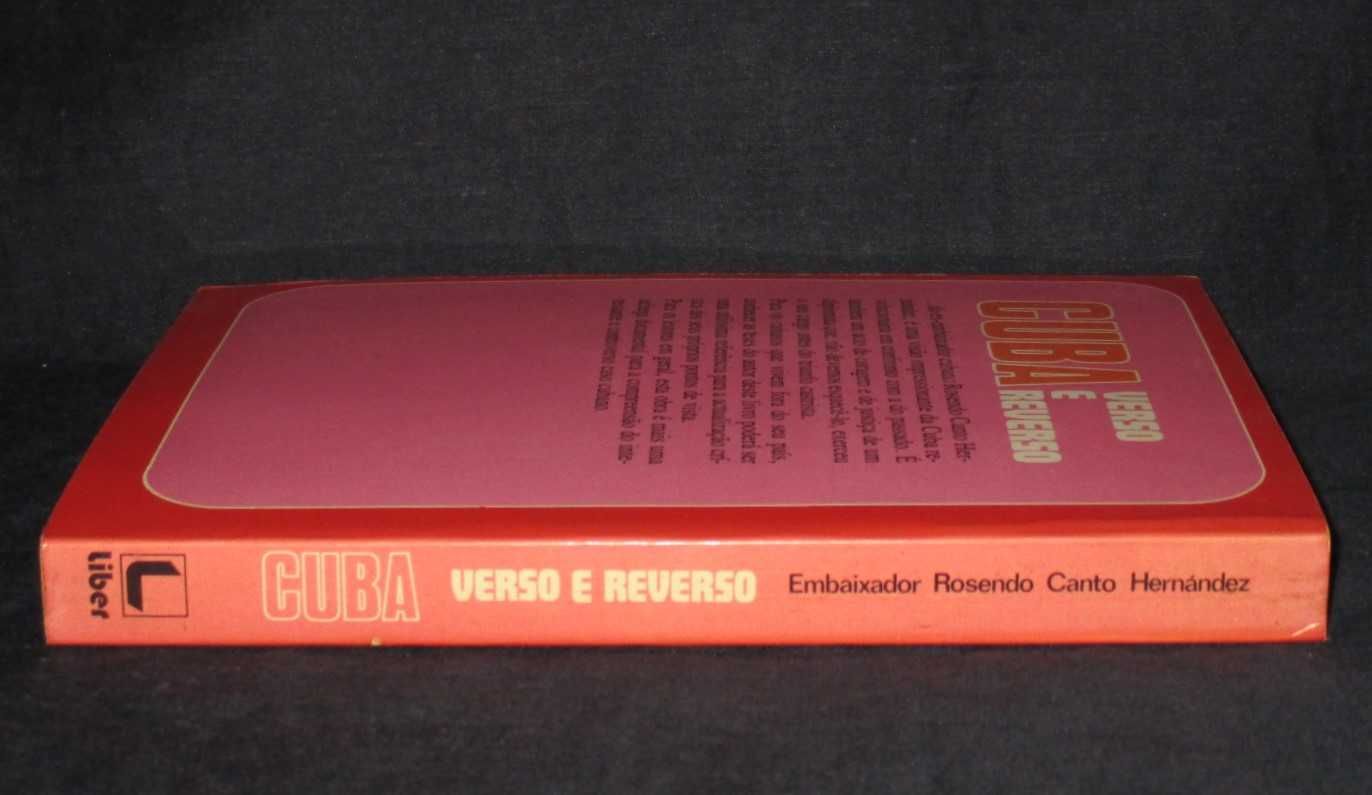 Livro Cuba Verso e Reverso Rosendo Canto Hernández