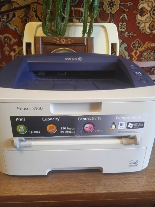 Принтер фирмы XEROX Phaser 3140 в отличном состоянии