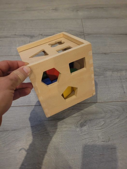 Cubo formas para crianças