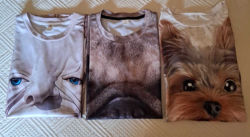 T Shirts com Cães