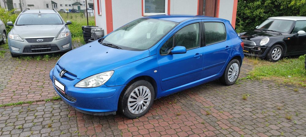 Peugeot 307 2.0 benzyna 2002r skóry klima zamiana