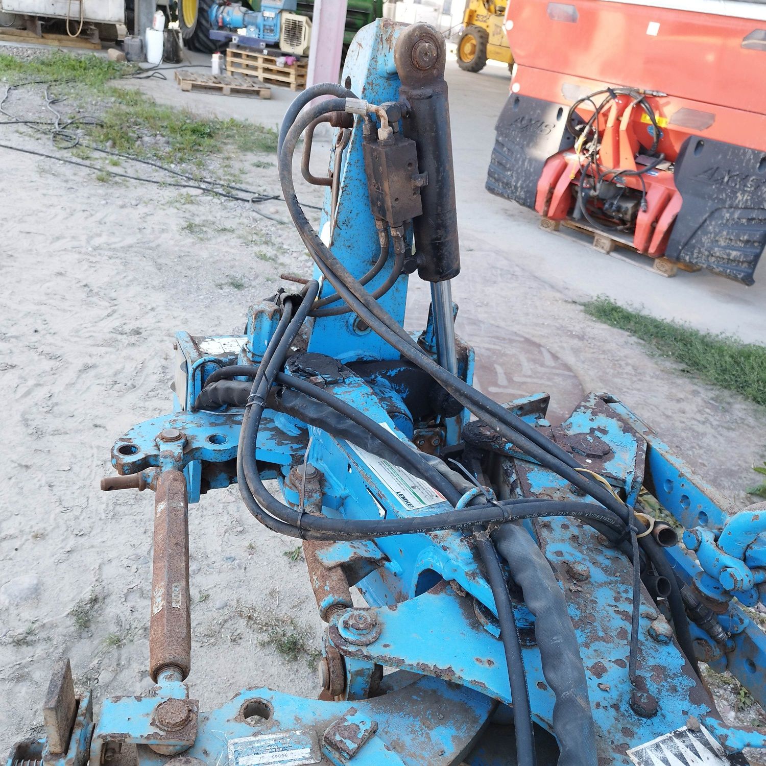 Pług Lemken Variopal 4 skibowy resor nonstop vario