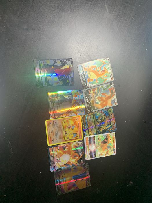 9 kart pokemon charizard
