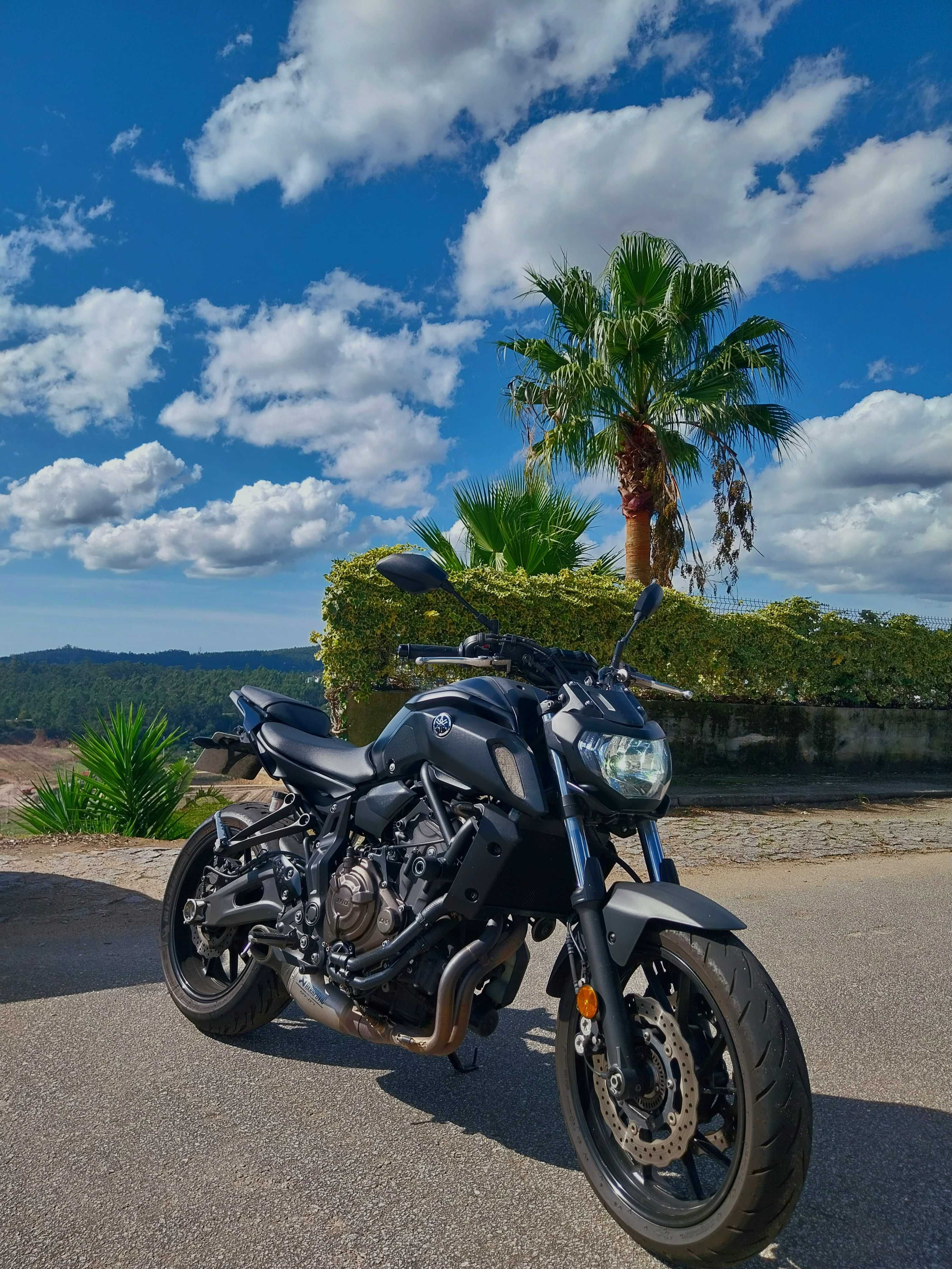 YAMAHA MT 07 55kw