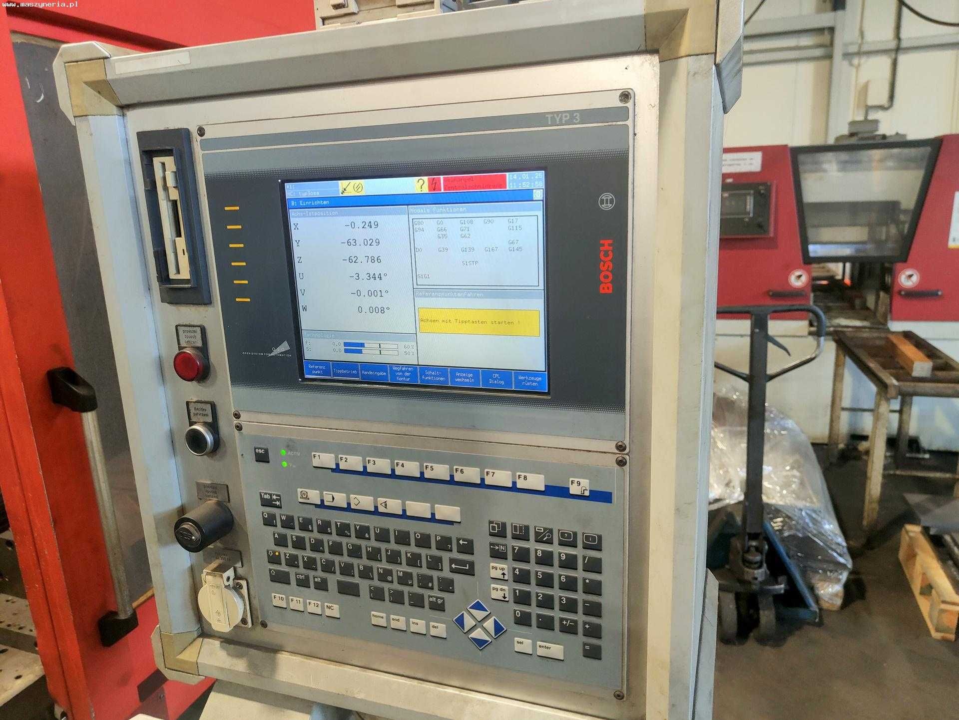 Centrum obróbcze pionowe CNC MATEC 30 HV