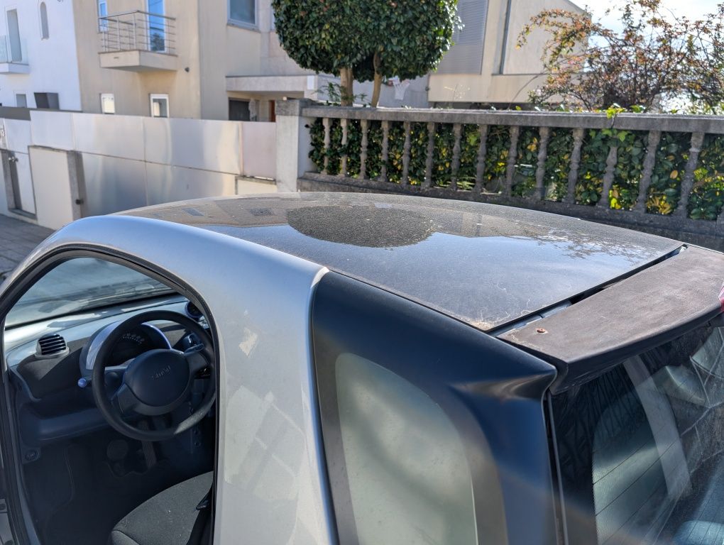 Smart for two diesel teto transparente