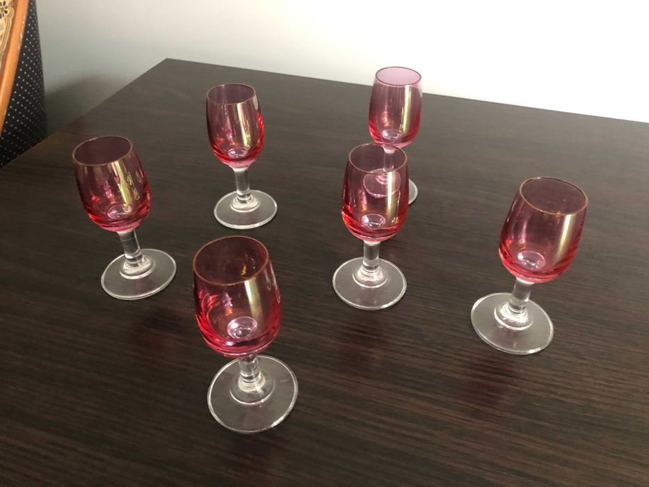 6 kieliszków ,huta szkła krosno