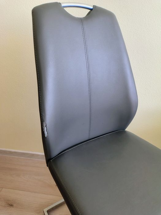 Krzesła 6 sztuk Agata Meble eko skóra 6 x krzesło