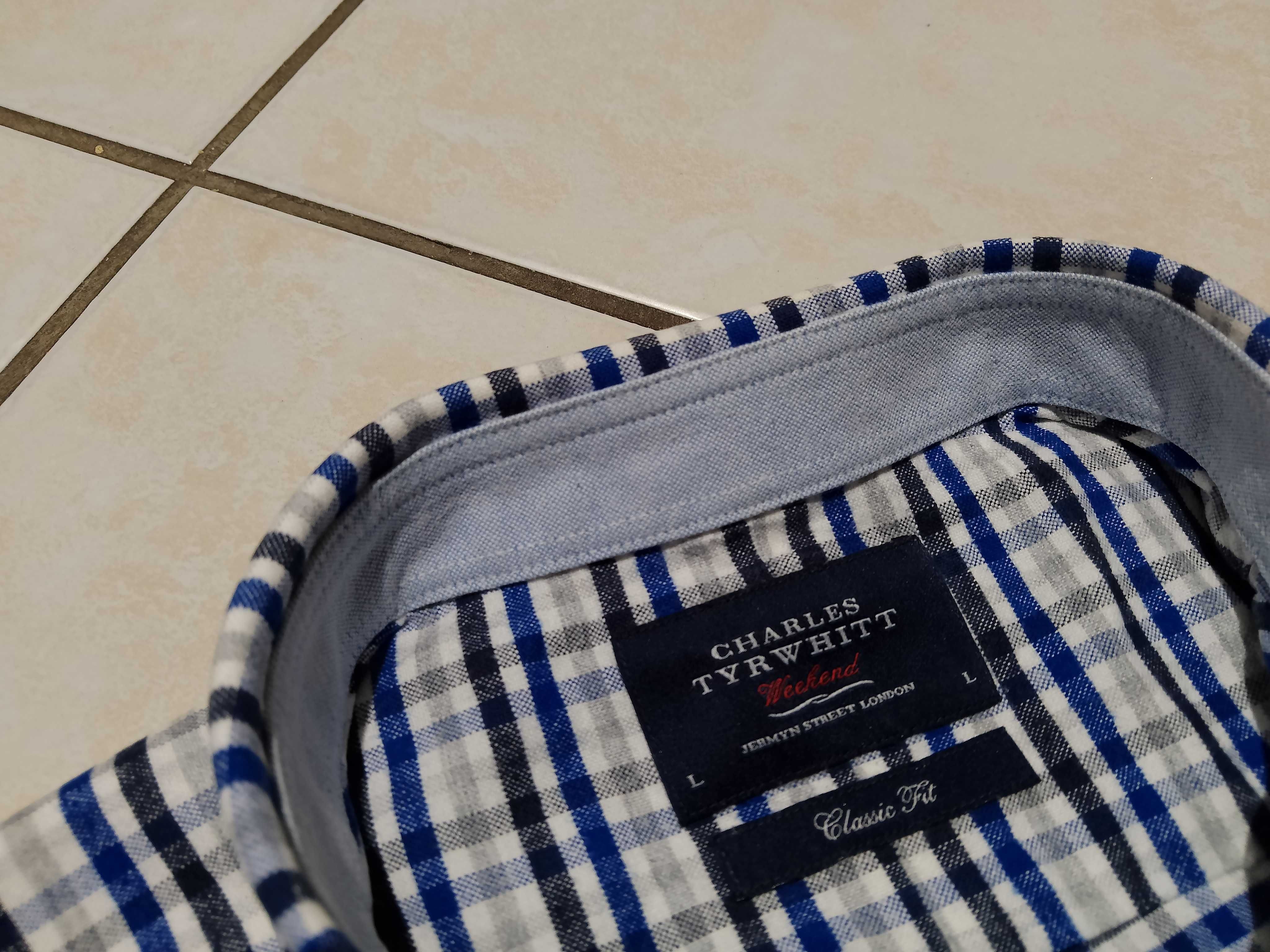 CHARLES TYRWHITT - NOWA! Markowa Koszula Męska rozmiar XL