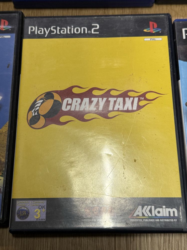 Playstation 2 com jogos, comando e cartao de memoria