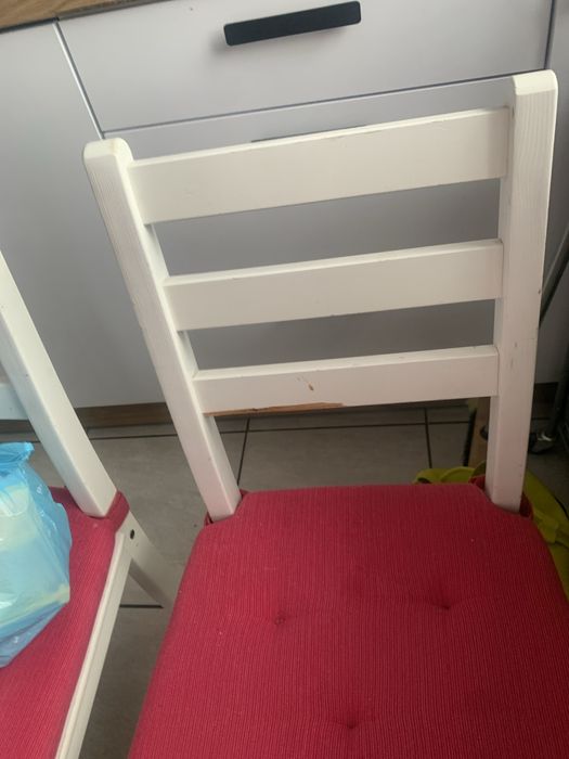 Poduszki na krzeslo rozowe- 4 sztuki