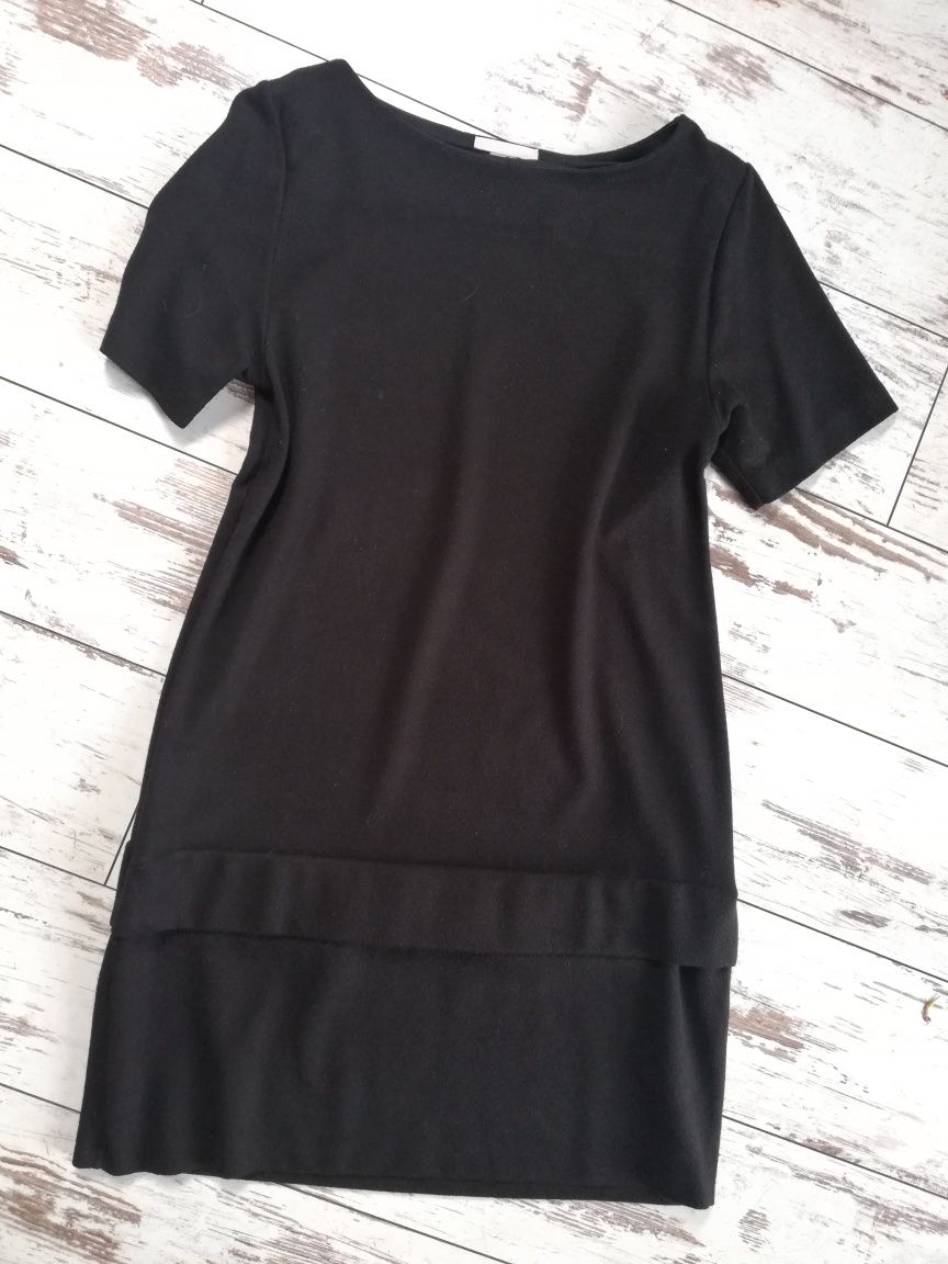 H&M czarna sukienka, tunika