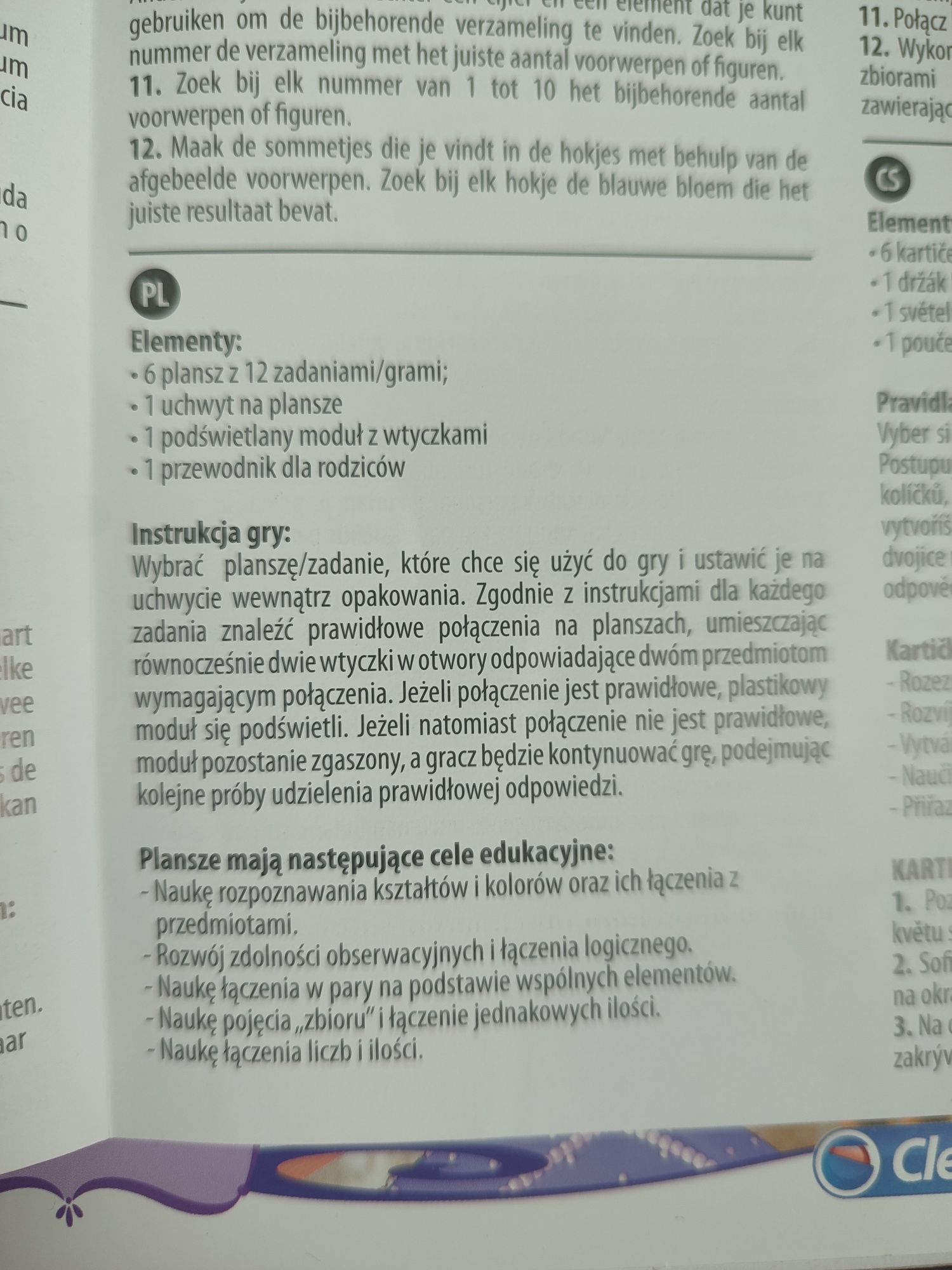 Księżniczka Zosia quiz interaktywny Clementoni